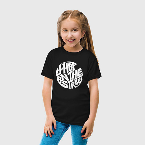Детская футболка J-Hope: On the Street / Черный – фото 4