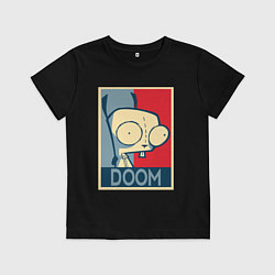 Детская футболка Doom Zim