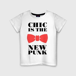 Детская футболка Chic is the new punk