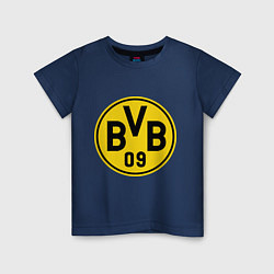 Футболка хлопковая детская BVB 09, цвет: тёмно-синий