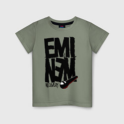 Детская футболка Eminem recovery