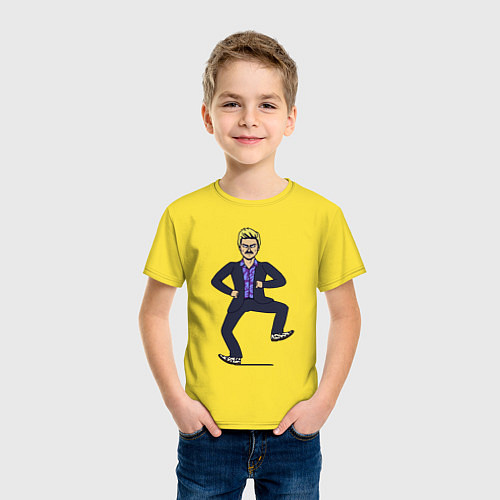 Детская футболка Little Big / Желтый – фото 3
