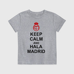 Детская футболка Keep Calm & Hala Madrid