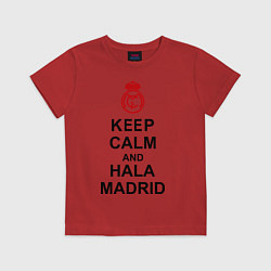 Детская футболка Keep Calm & Hala Madrid