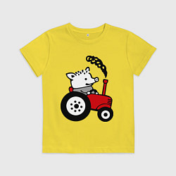 Детская футболка Поросенок Петр