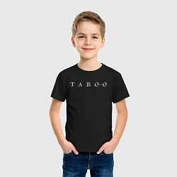 Футболка хлопковая детская Taboo, цвет: черный — фото 2