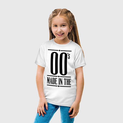 Детская футболка Made in the 00s / Белый – фото 4