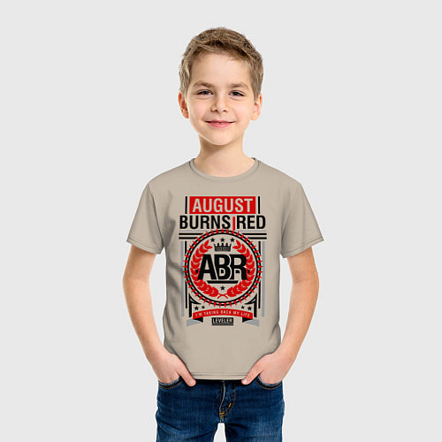 Детская футболка August Burns Red / Миндальный – фото 3
