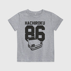 Детская футболка Toyota AE86 Hachiroku