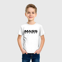 Футболка хлопковая детская MASS EFFECT, цвет: белый — фото 2