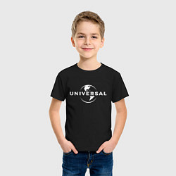 Футболка хлопковая детская Universal Pictures, цвет: черный — фото 2
