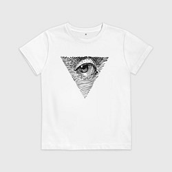 Детская футболка The well-known eye