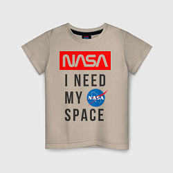 Детская футболка Nasa i need my space