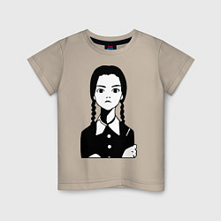 Детская футболка Wednesday Addams