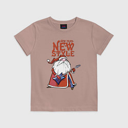 Детская футболка New Year - new style!