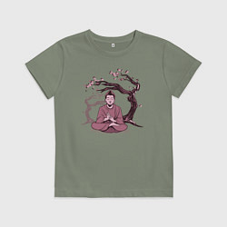 Детская футболка Будда Сакура