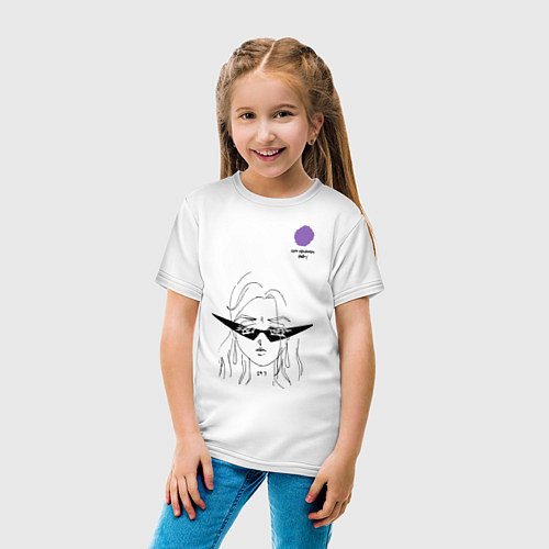 Детская футболка SAYONARA BOY / Белый – фото 4