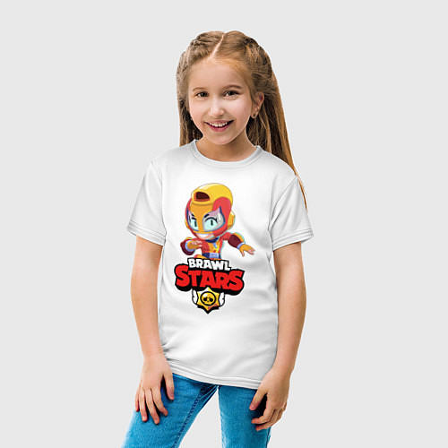 Детская футболка BRAWL STARS MAX / Белый – фото 4