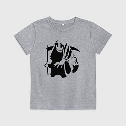 Футболка хлопковая детская Banksy, цвет: меланж