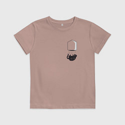 Детская футболка Кот