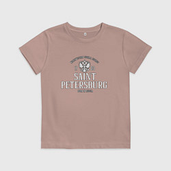 Детская футболка Санкт-ПетербургBorn in Russia