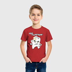 Футболка хлопковая детская Ща вылечим!, цвет: красный — фото 2