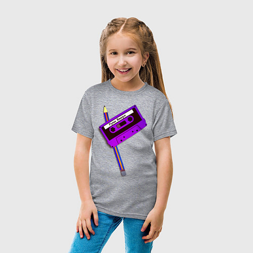 Детская футболка Руки Вверх / Меланж – фото 4