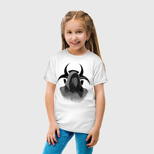 Детская футболка Plague Doctor / Белый – фото 4