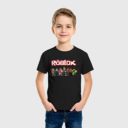 Футболка хлопковая детская ROBLOX, цвет: черный — фото 2