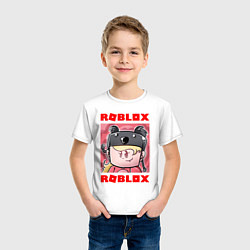 Футболка хлопковая детская ROBLOX, цвет: белый — фото 2