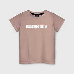 Футболка хлопковая детская GreenDay, цвет: пыльно-розовый