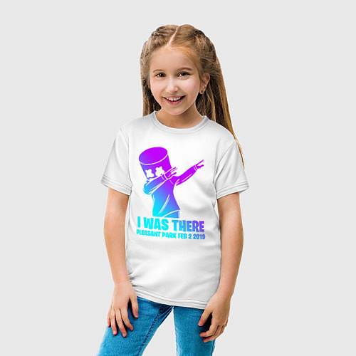 Детская футболка FORTNITE X MARSHMELLO / Белый – фото 4