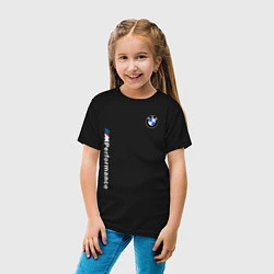 Футболка хлопковая детская BMW M PERFORMANCE 2020, цвет: черный — фото 2