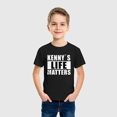 Детская футболка ЮЖНЫЙ ПАРК / Черный – фото 3