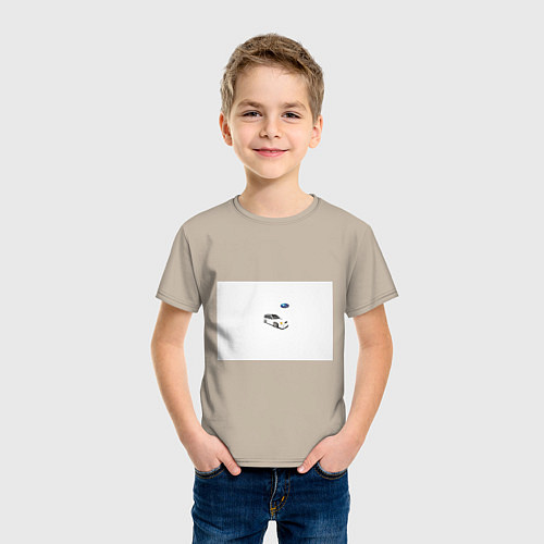 Детская футболка SUBARU / Миндальный – фото 3