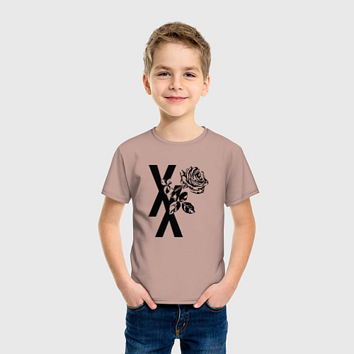 Детская футболка Machine Gun Kelly / Пыльно-розовый – фото 3