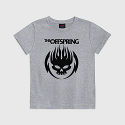 Футболка хлопковая детская THE OFFSPRING, цвет: меланж