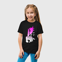 Футболка хлопковая детская JOJOS BIZARRE ADVENTURE, цвет: черный — фото 2