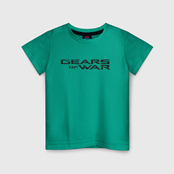 Футболка хлопковая детская Gears цвета зеленый — фото 1