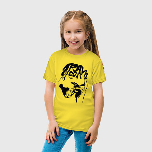 Детская футболка TRAVIS SCOTT / Желтый – фото 4