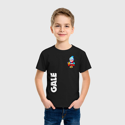 Детская футболка BRAWL STARS GALE / Черный – фото 3