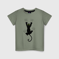 Детская футболка Кот царапыч