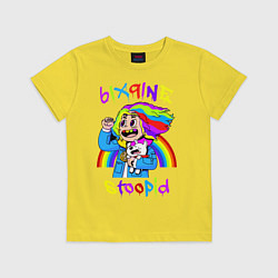 Футболка хлопковая детская 6IX9INE, цвет: желтый