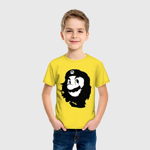 Детская футболка Che Mario / Желтый – фото 3