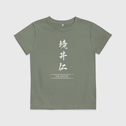 Детская футболка Ghost of Tsushima - иероглифы