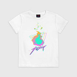 Футболка хлопковая детская PROMARE, цвет: белый
