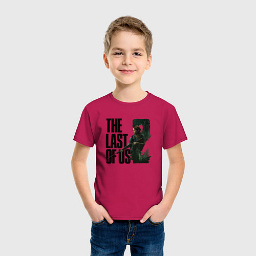 Детская футболка The Last Of Us PART 2 / Маджента – фото 3
