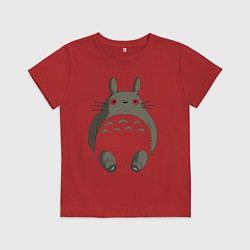 Детская футболка Тоторо с прозрачным пузиком