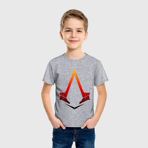 Детская футболка Assassins Creed / Меланж – фото 3