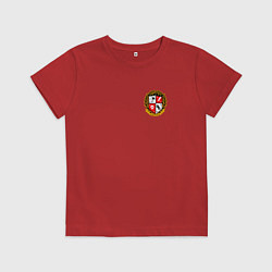 Футболка хлопковая детская Академия Амбрелла 2, цвет: красный